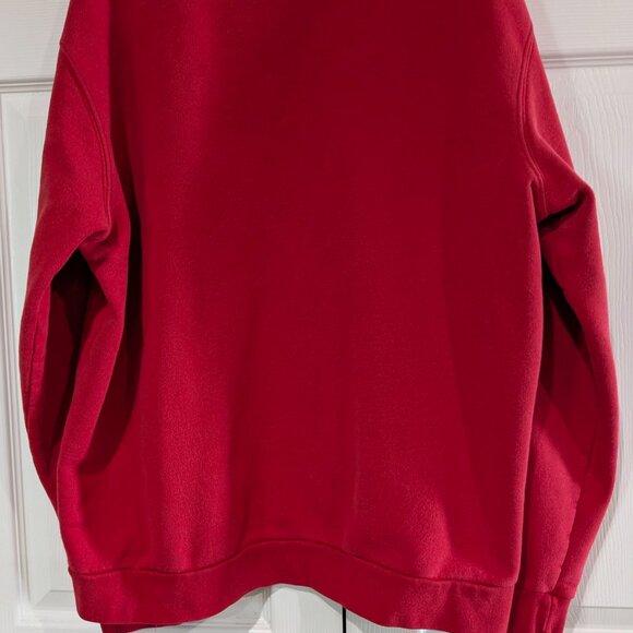 Aeropostale Men's Crewneck Sweatshirt Size Large, Red, "Aeropostale 87", Y2K Era - Picture 9 of 11